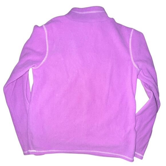 Vintage Old Navy girls Pink quarter zip pullover fleece size XXL - Picture 3 of 4
